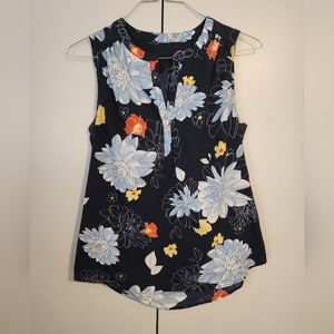 💥Navy Floral Blouse💥